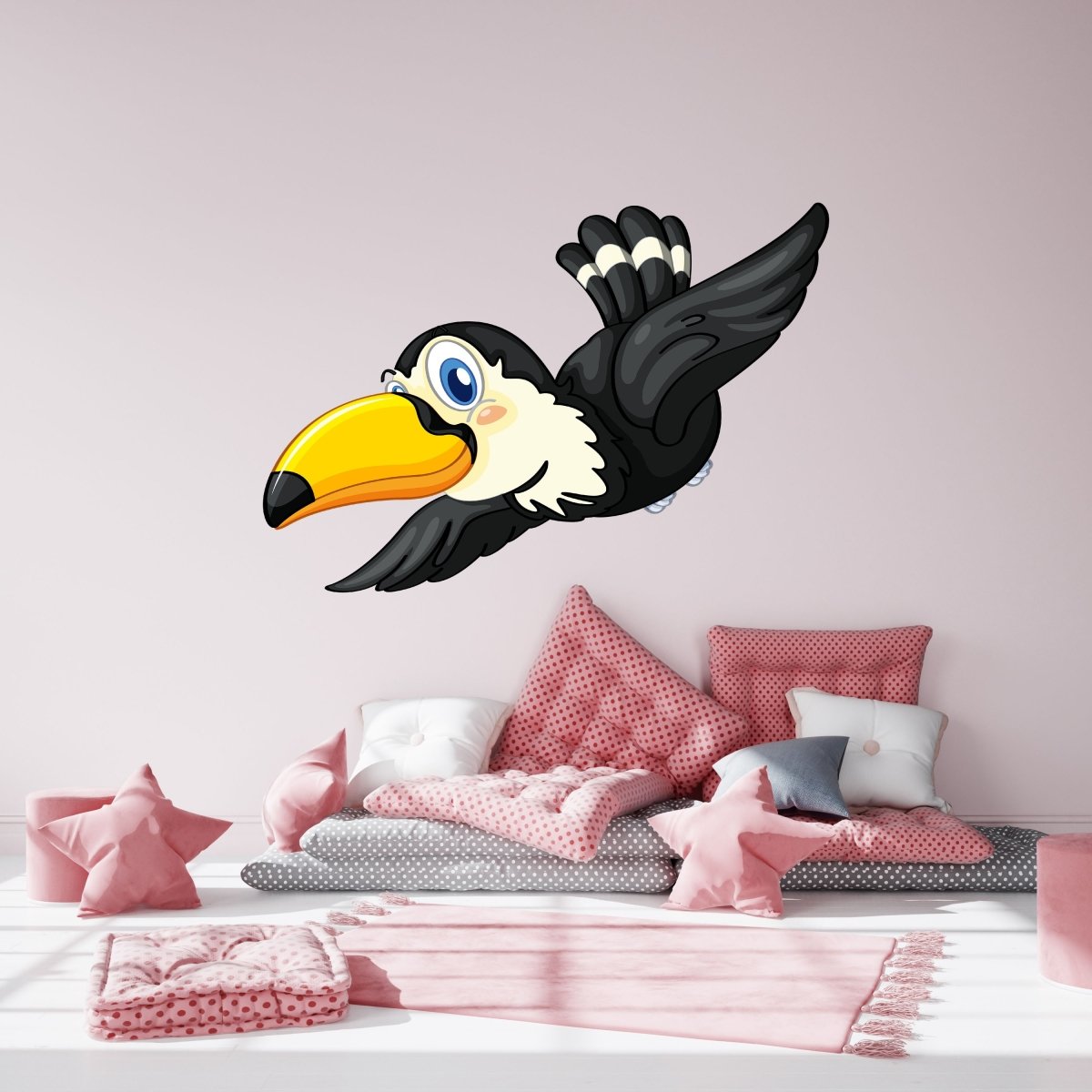 Wandsticker fliegender Tukan, Exotische Tiere WS00000070 - Bild 5