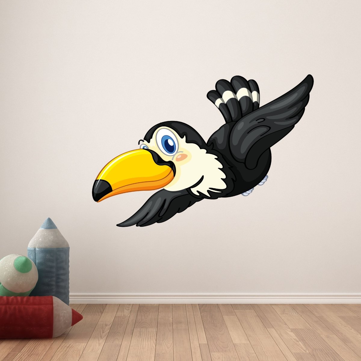 Wandsticker fliegender Tukan, Exotische Tiere WS00000070 - Bild 6