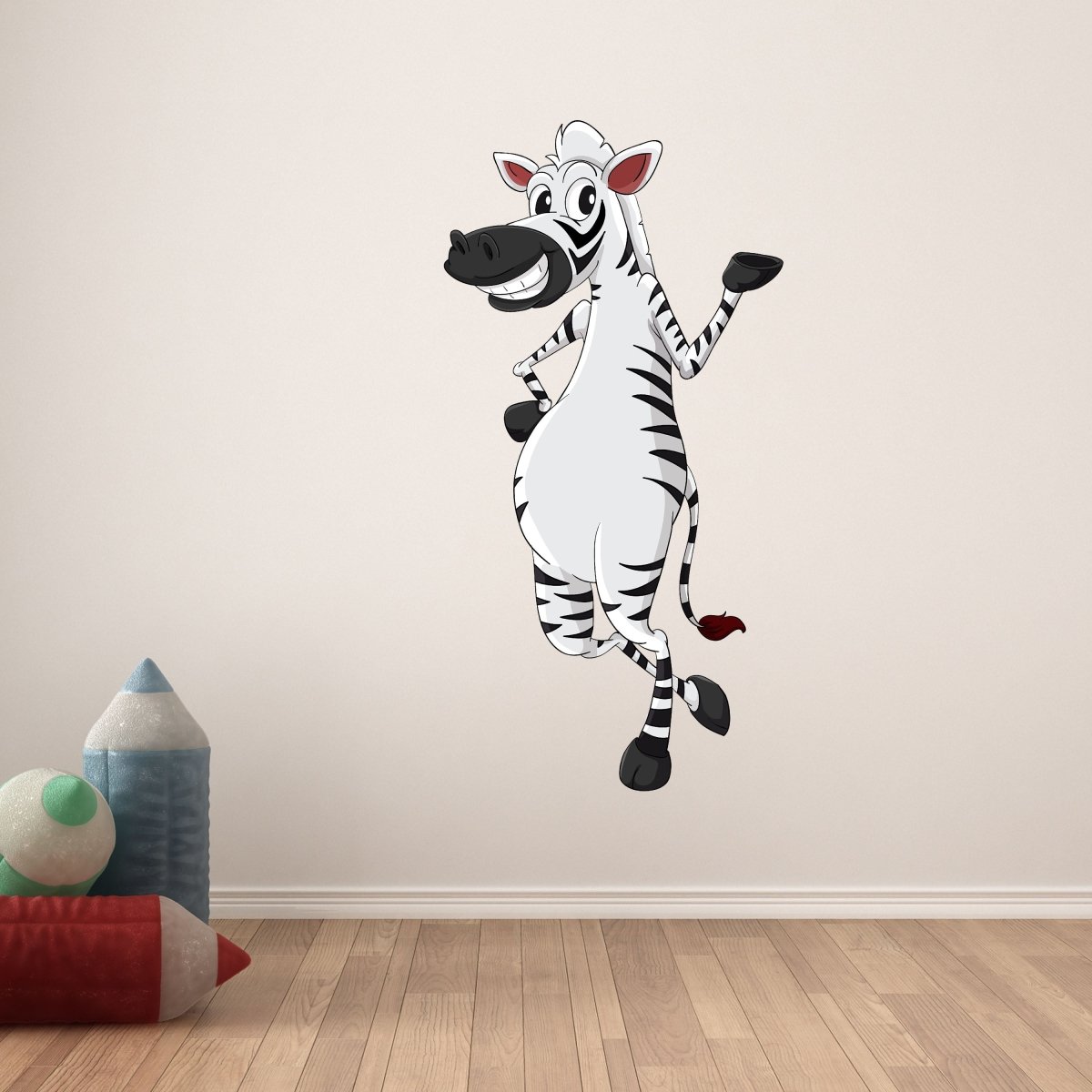 Wandsticker witziges Zebra, Tiere, Afrika, Kinder WS00000086 - Bild 6