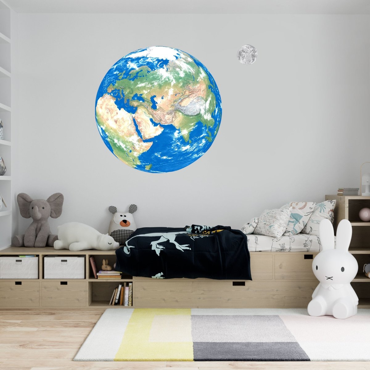 Wandsticker Unsere Erde, Planeten, Mond, Weltraum WS00000112 - Bild 1