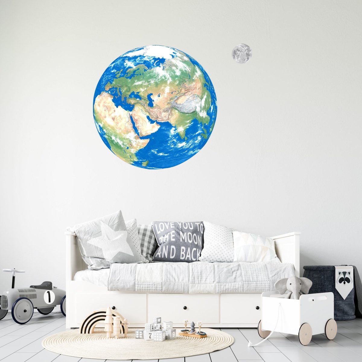 Wandsticker Unsere Erde, Planeten, Mond, Weltraum WS00000112 - Bild 3