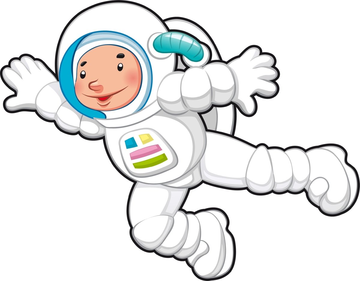 Wandsticker Astronaut im Weltall, Raumfahrt, Kinder WS00000123 - Bild 4