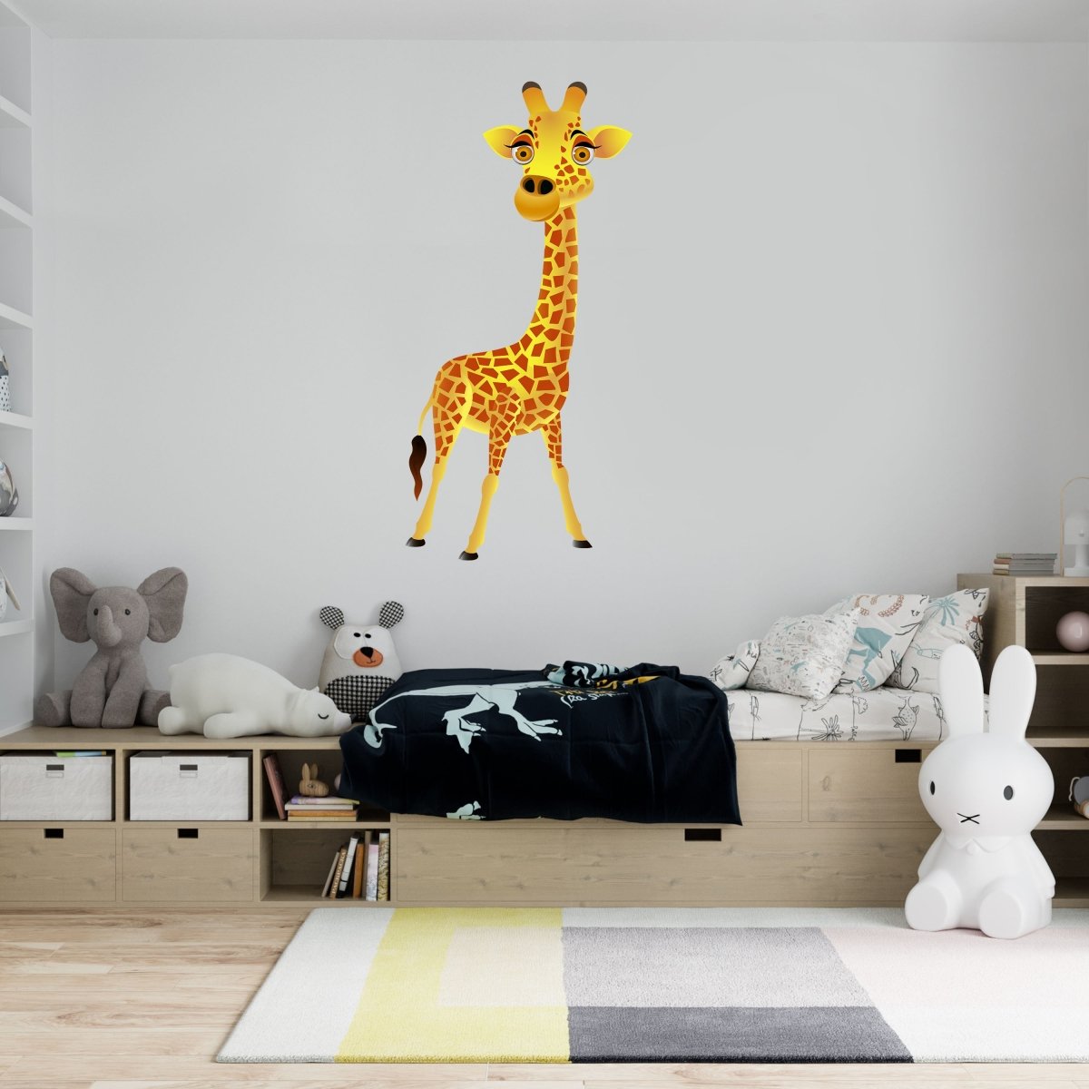 Wandsticker witzige Giraffe, Tiere, Kinder-motiv WS00000148 - Bild 1