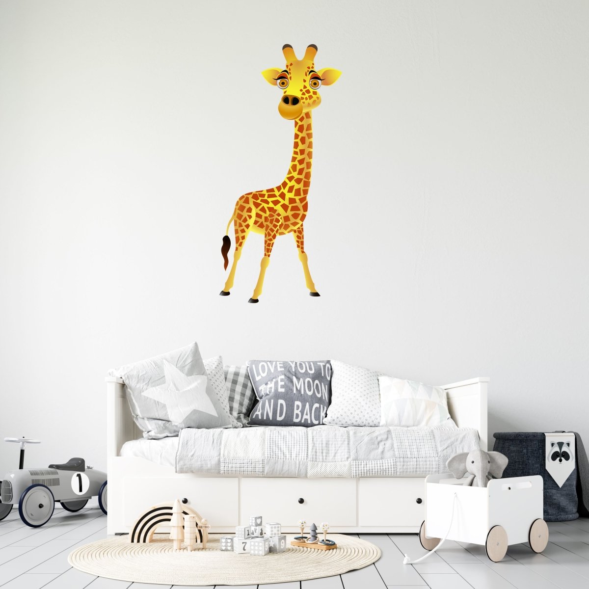 Wandsticker witzige Giraffe, Tiere, Kinder-motiv WS00000148 - Bild 3