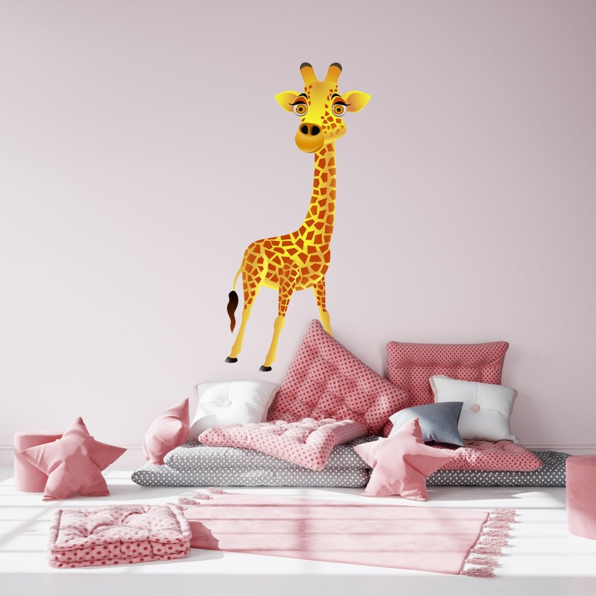 Wandsticker witzige Giraffe, Tiere, Kinder-motiv WS00000148 - Bild 5