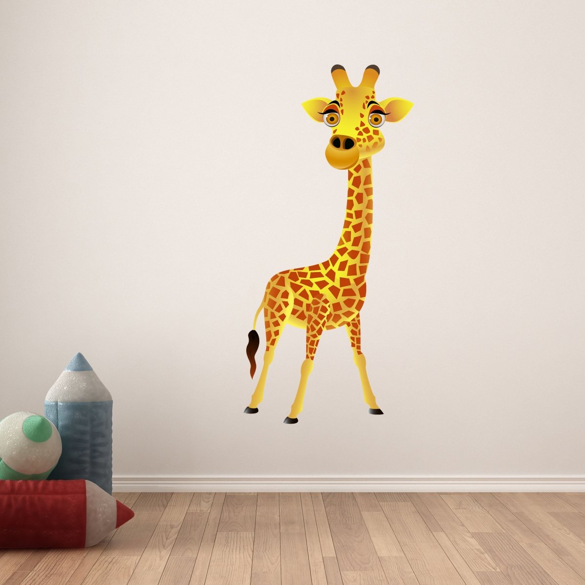 Wandsticker witzige Giraffe, Tiere, Kinder-motiv WS00000148 - Bild 6