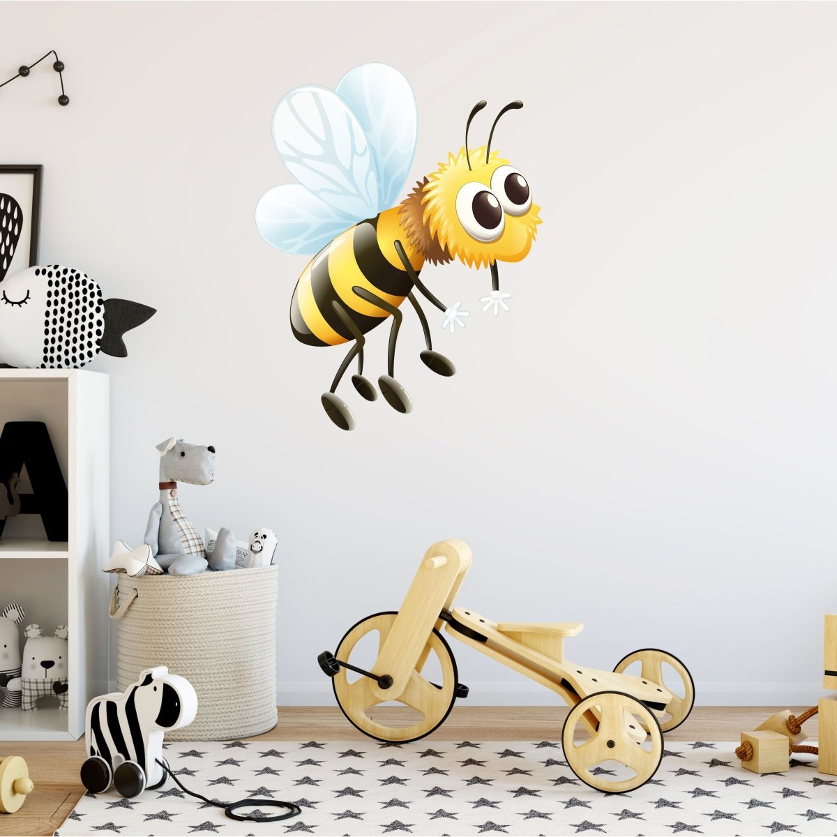 Wandsticker fliegende Biene, Honig, Insekten, Natur WS00000155 - Bild 2