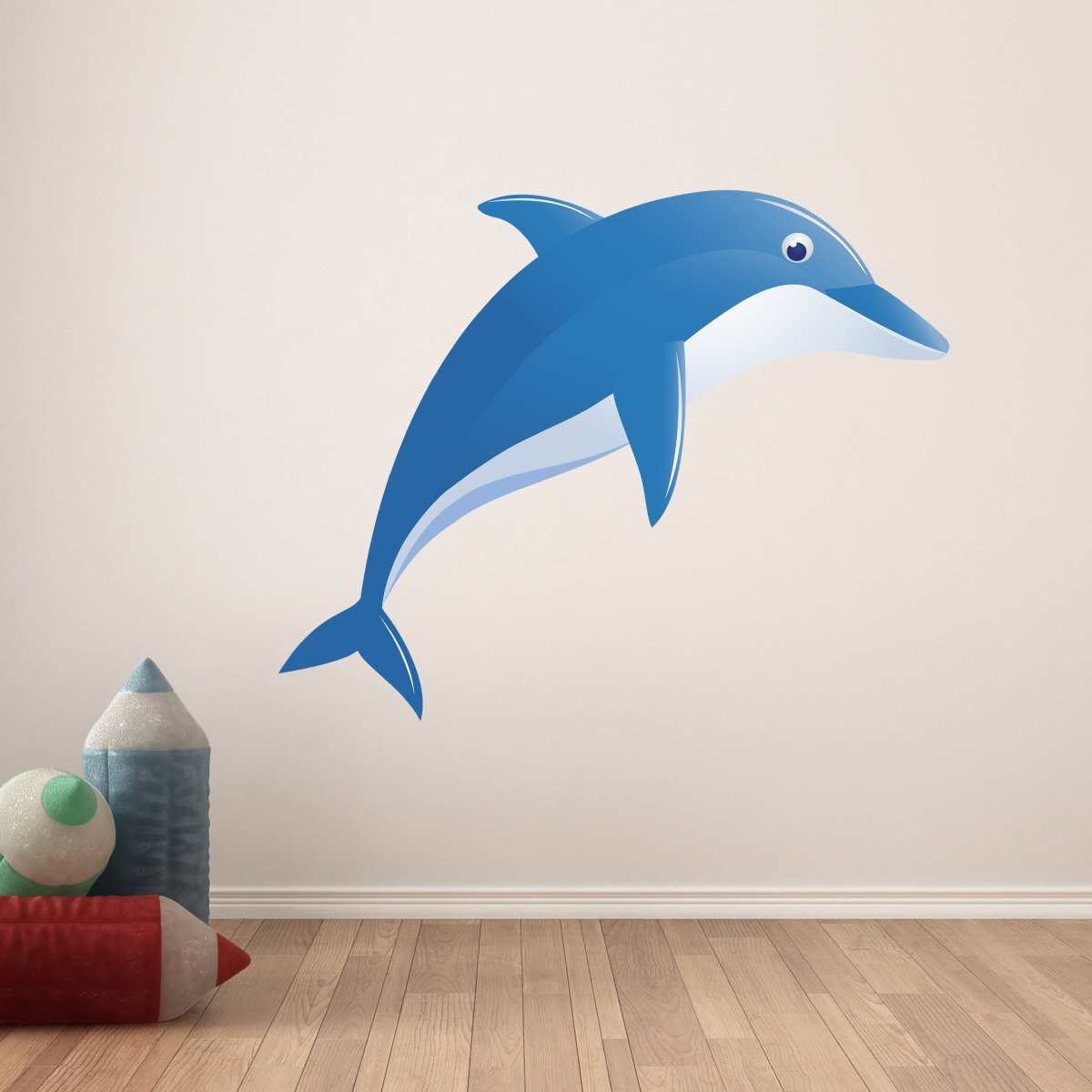 Wandsticker springender Delfin, blau, Meer, Wasser WS00000169 - Bild 6
