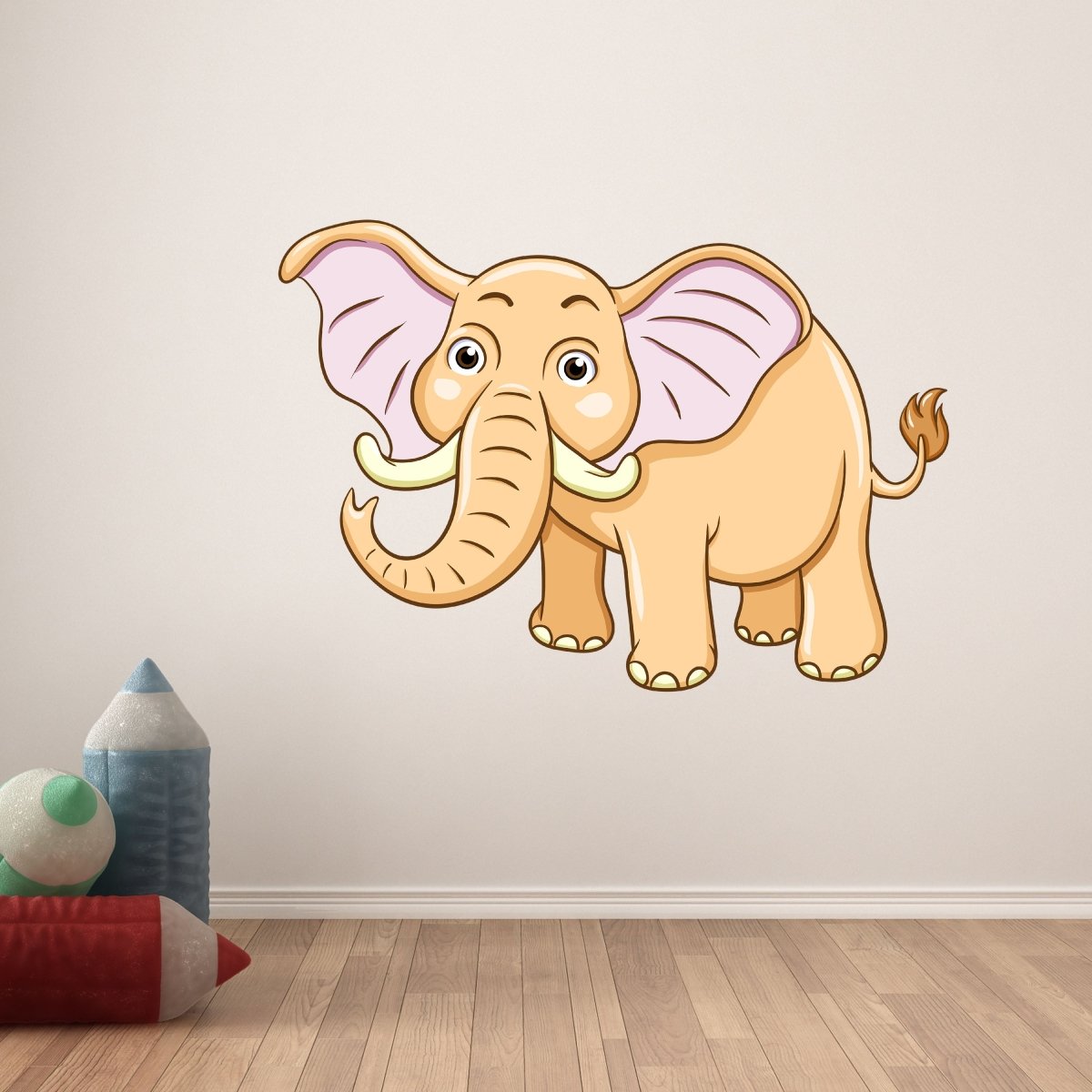 Wandsticker kleiner Elefant, Afrika, Tiere, Kinder WS00000175 - Bild 6