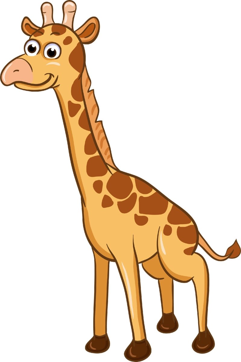 Wandsticker junge Giraffe, Tiere, Afrika, Kinder WS00000176 - Bild 4
