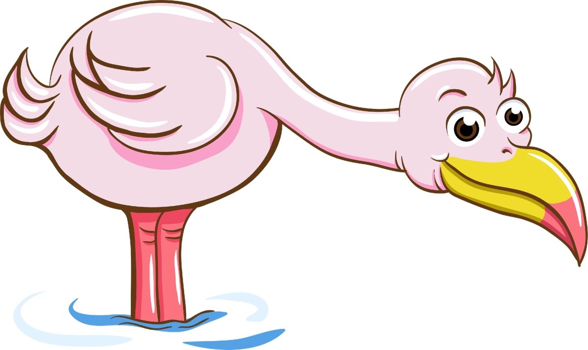 Wandsticker Rosa Flamingo, Wasser, Vogel, Pink, Tier WS00000178 - Bild 4