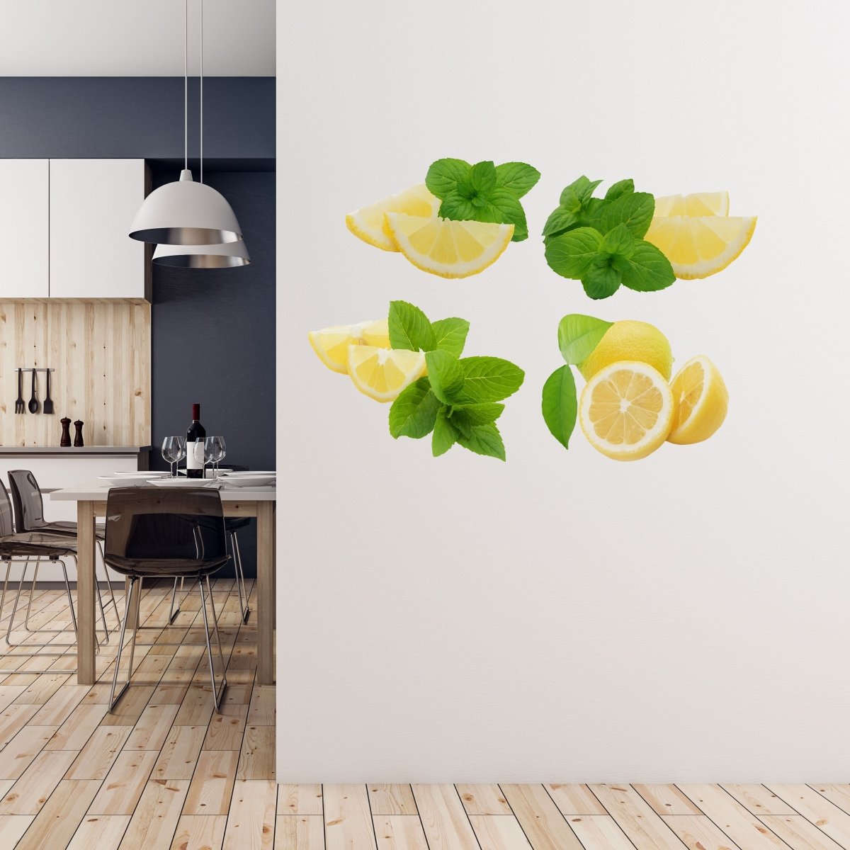 Wandsticker Zitronen & Pfefferminze, Küche, Essen WS00000193 - Bild 5