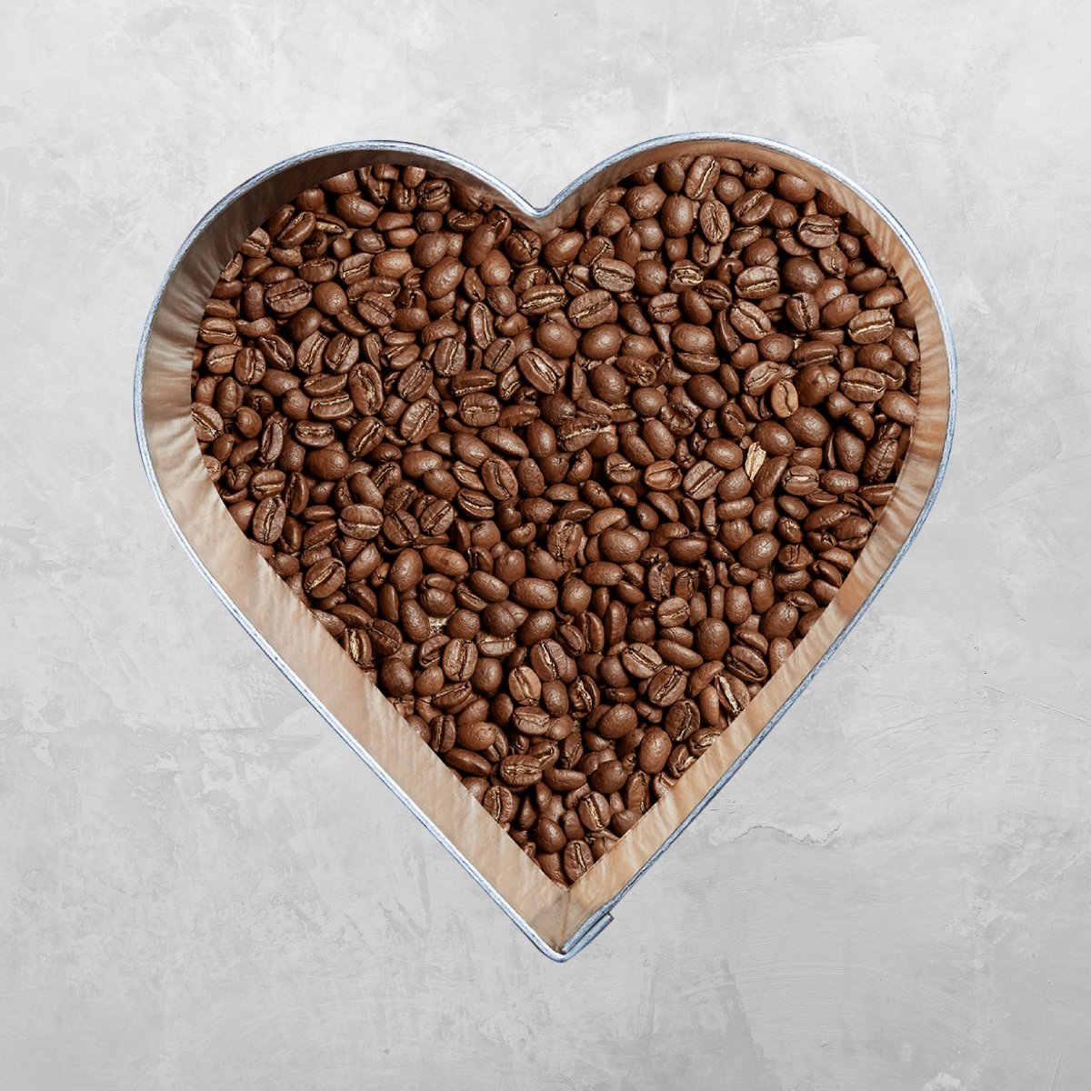 Wandsticker Kaffeebohnen im Herz, Liebe, Metall WS00000205 - Bild 6