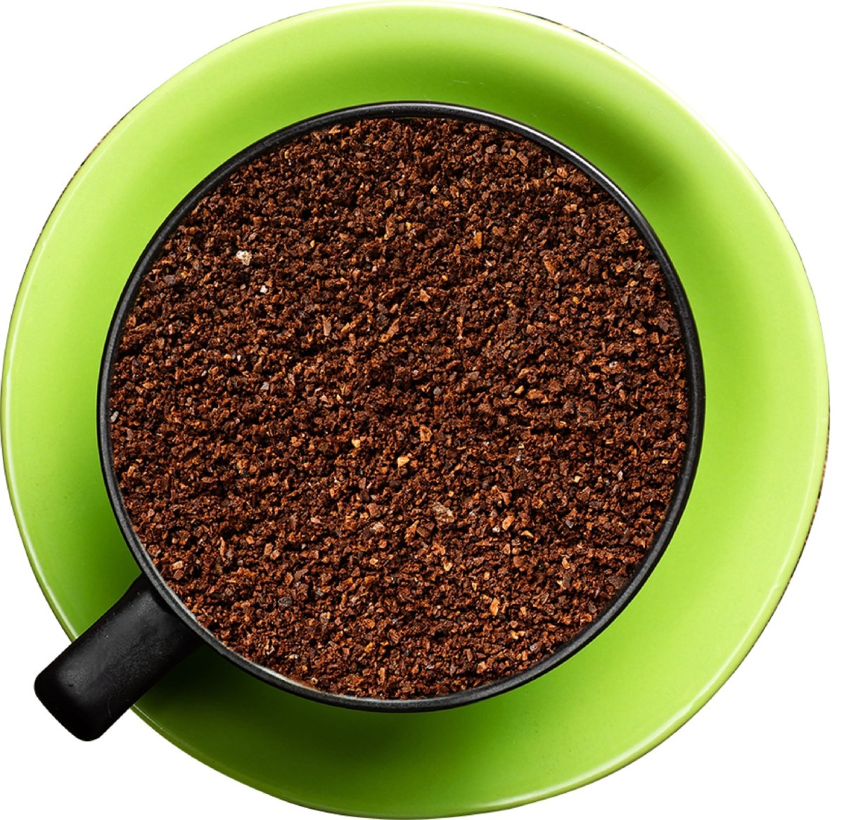 Wandsticker gemahlener Kaffee in Tasse, Untertasse WS00000219 - Bild 4