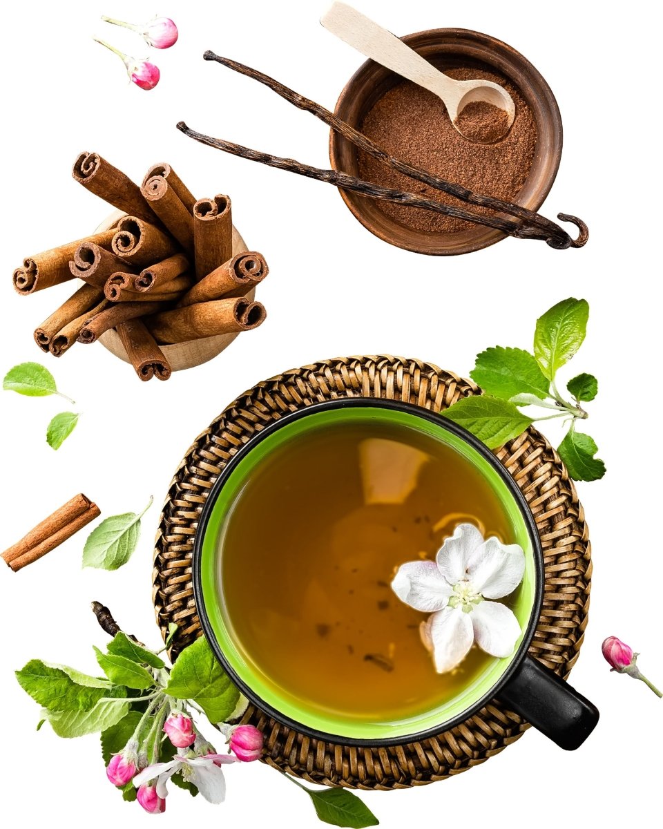 Wandsticker Tee & Gewürze, Zimt, Pfefferminz, Heiß WS00000221 - Bild 4
