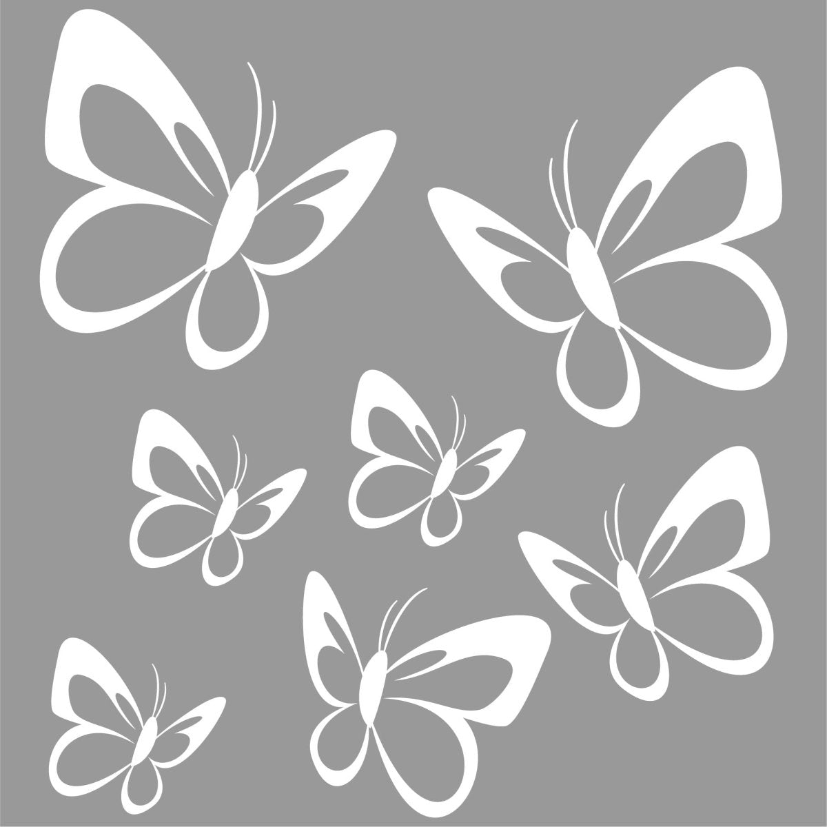 Sticker mural papillons WT00000008