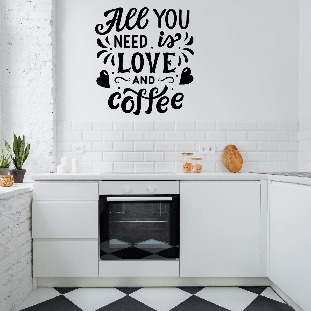 Wandtattoo Spruch Love and Coffee WT00000020 entdecken - Bild 2