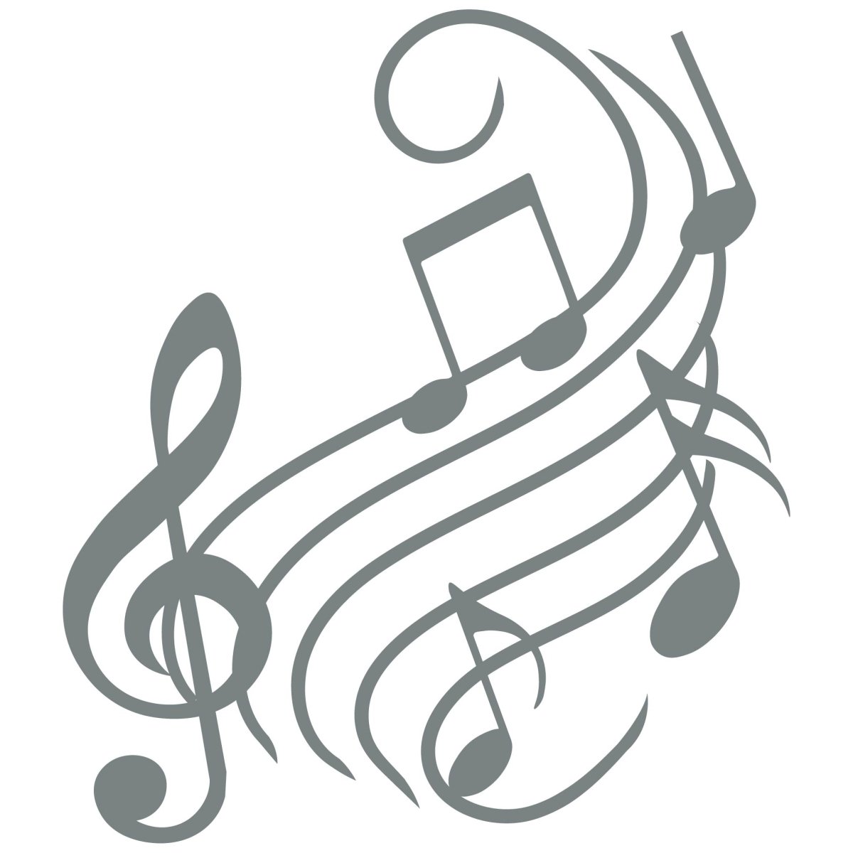 Music Notes Wall Decal WT00000030