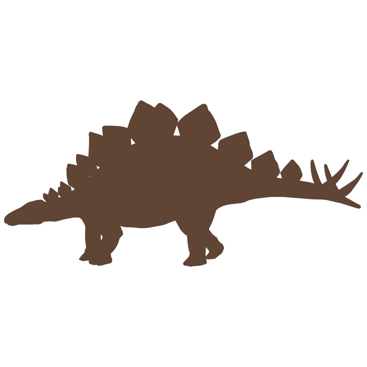 Sticker mural dinosaure stégosaure WT00000041