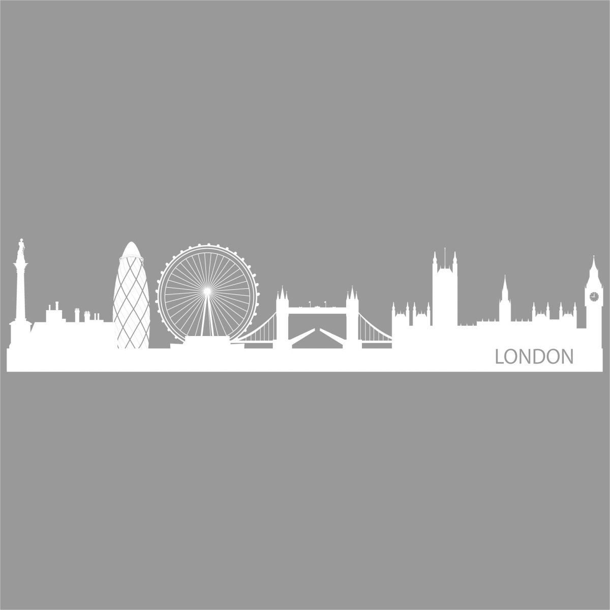Sticker mural London Skyline WT00000063